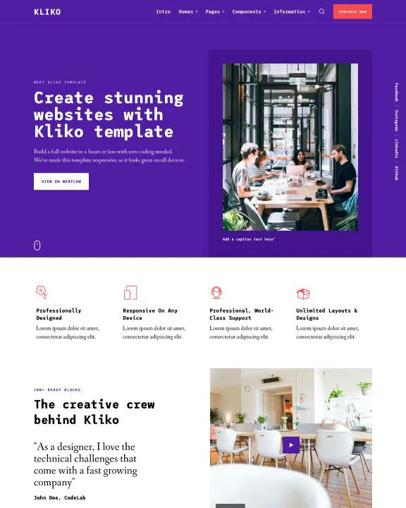 Content Marketing Webflow Template