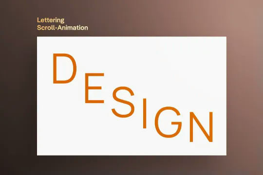Text Character Slide In Interaction