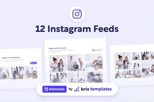 Instagram Feed Design Webflow Cloneable