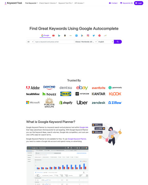 Keyword Tool