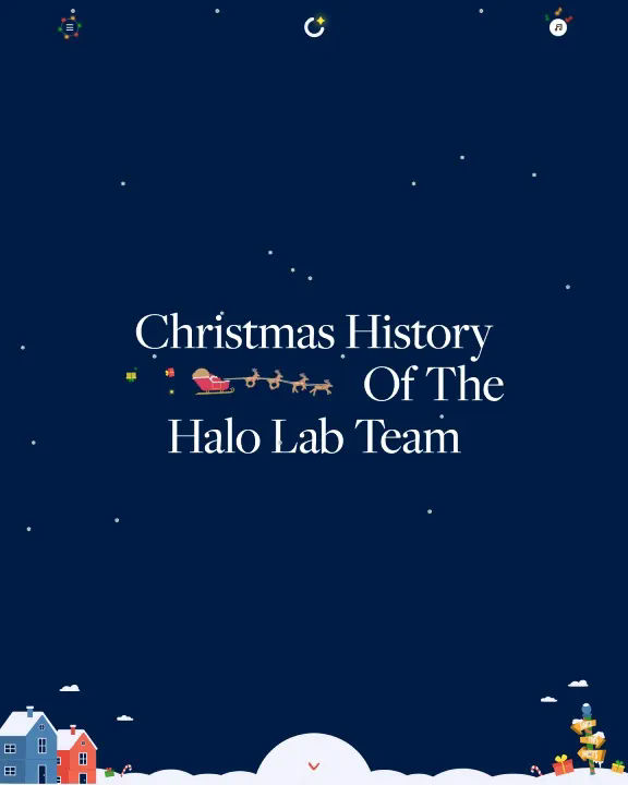 Christmas Themed Webflow Template