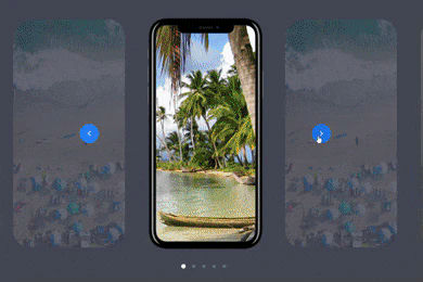 iPhone Apps Image Slider