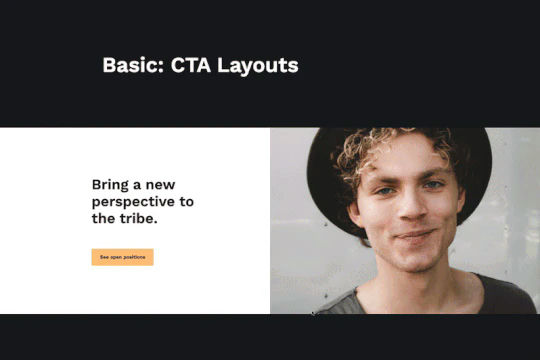 Call to Action Designs Webflow Cloneable