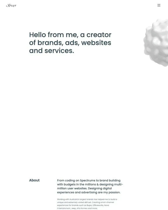 Oliver Portfolio