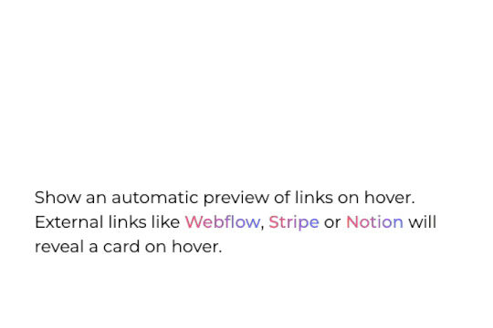 Site Preview on Hover