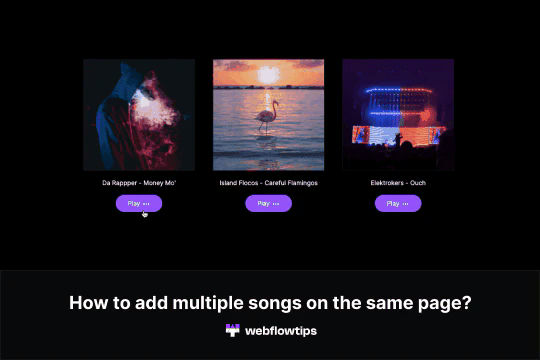Playing Songs/Audio