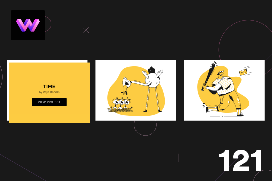 Project Card Appear on Hover