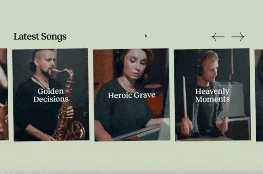 CMS Draggable Video Slider Webflow Cloneable