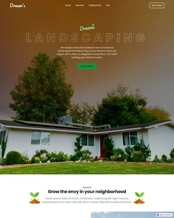 Dream Landscaping