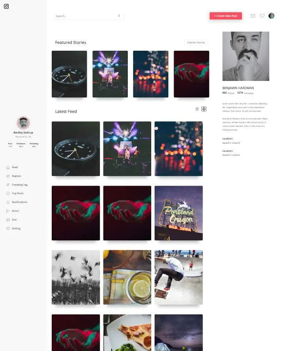 Instagram Rebuild