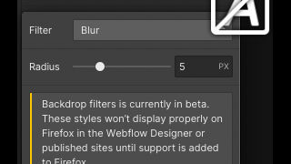 CSS Backdrop Blur
