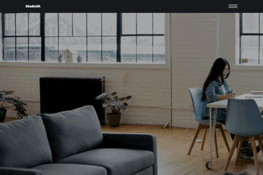 Slide in Animated Menu 