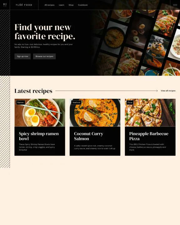 Recipe Blog