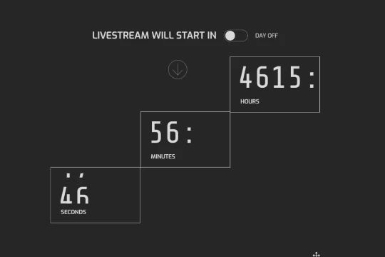 Countdown Timer Rotating Effect Webflow Cloneable