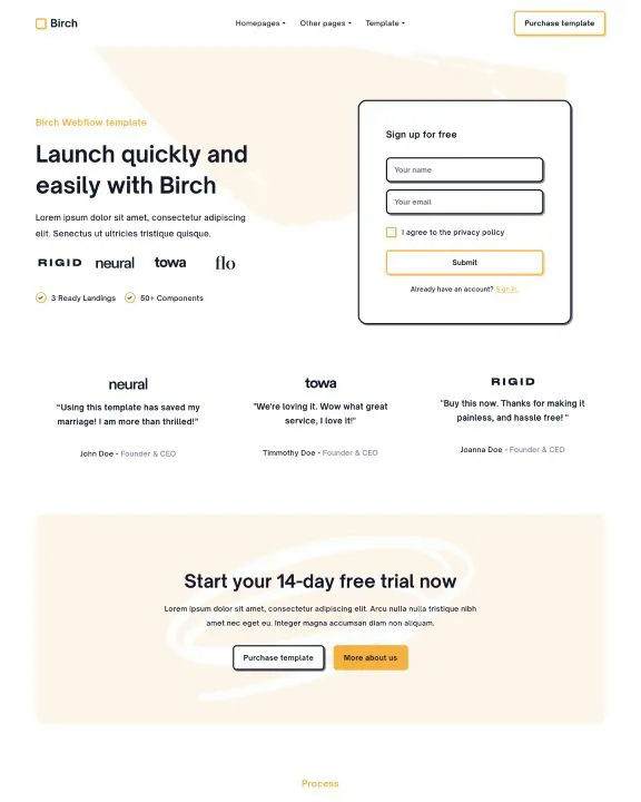 Crypto UI Kit Webflow Template
