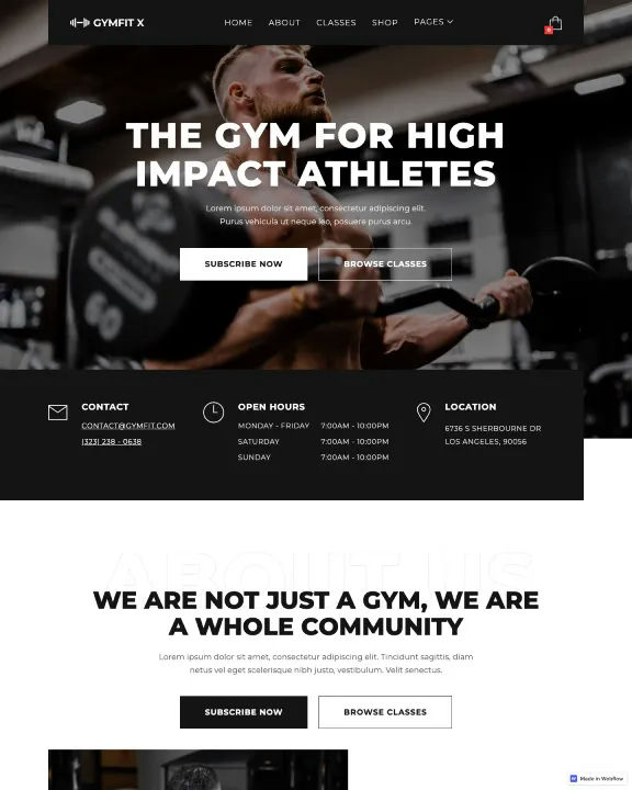 Gymfit X