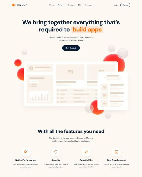 Startup App Webflow Template