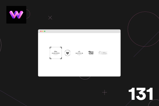 Logo Border Hover Effect