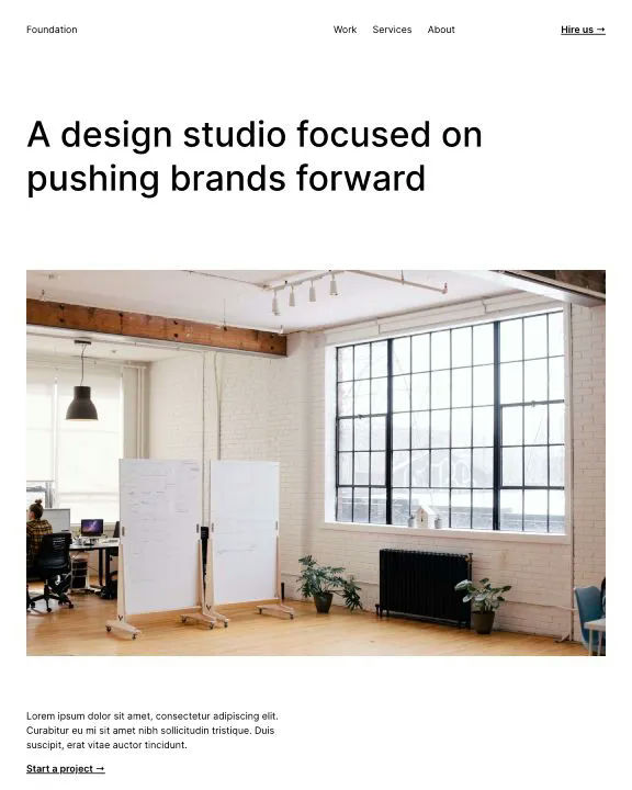 Foundation