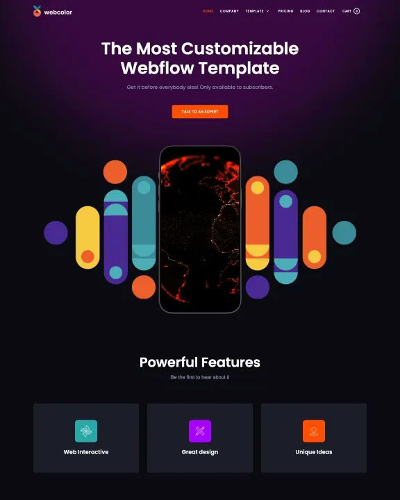 Digital Marketing Services Webflow Template