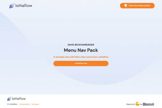 Menu Hamburger Lottie Pack