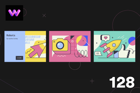 Flipping Project Card Effect