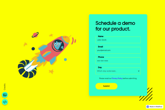 Custom Nice Select Dropdown Webflow Cloneable