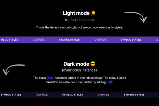 Override Symbol Styles