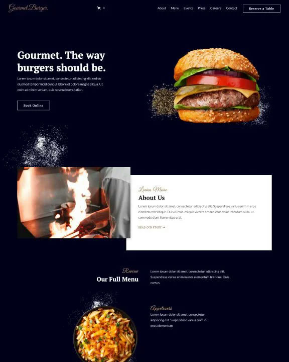 Gourmet Burger