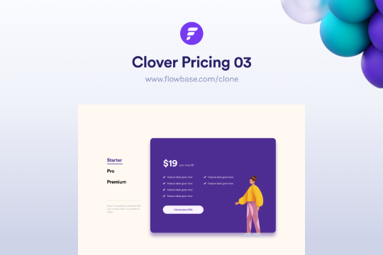 Pricing Page Layout